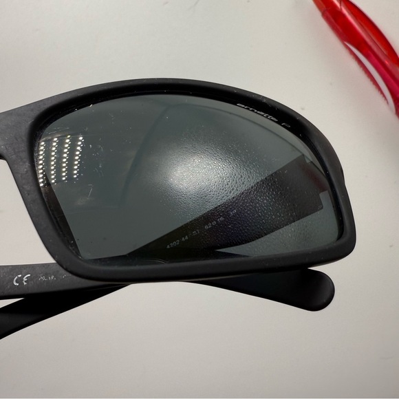 ARNETTE Fastball matte black sunglasses full 
Rim AN4202 polarized with case - Picture 7 of 9